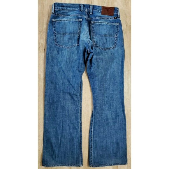 Lucky Brand Mens 455 Relaxed Boot Blue Jeans 30 - Picture 2 of 3